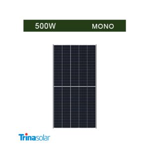 پنل خورشیدی مونو کریستال 500 وات Trina solar مدل TSM-DE18M(II)